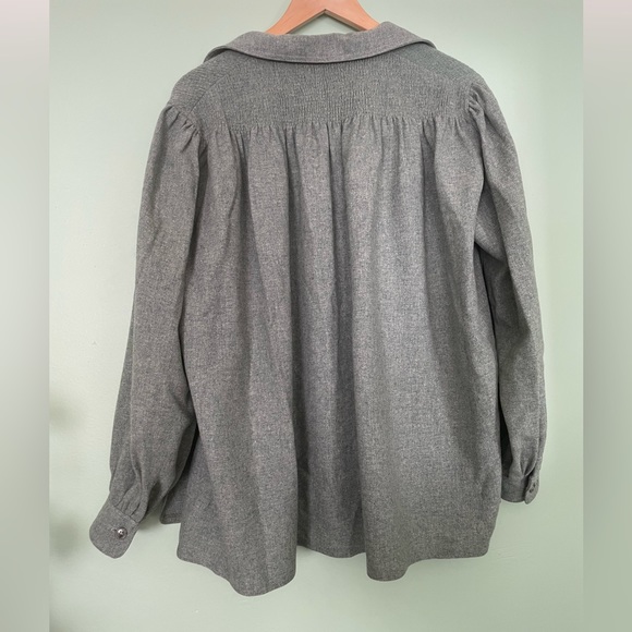 Vintage green wool swing jacket - Picture 6 of 9